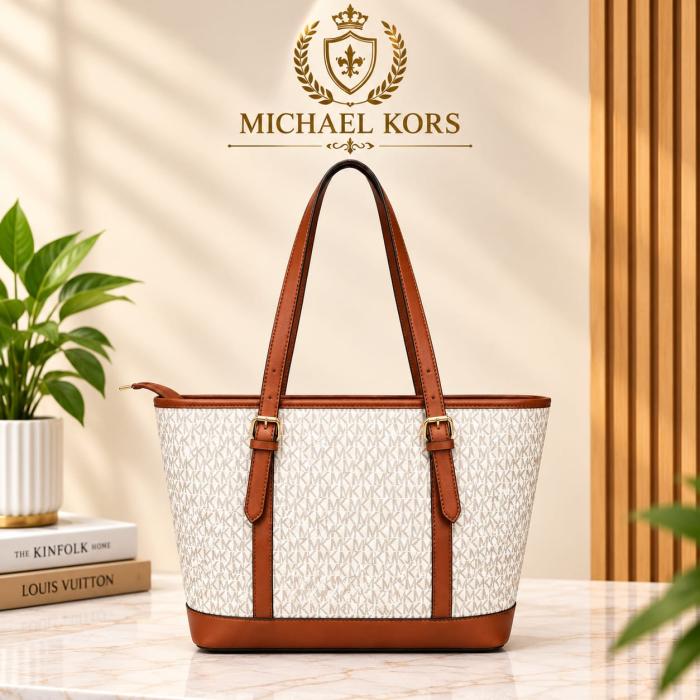 MK Tote Bag - Offwhite