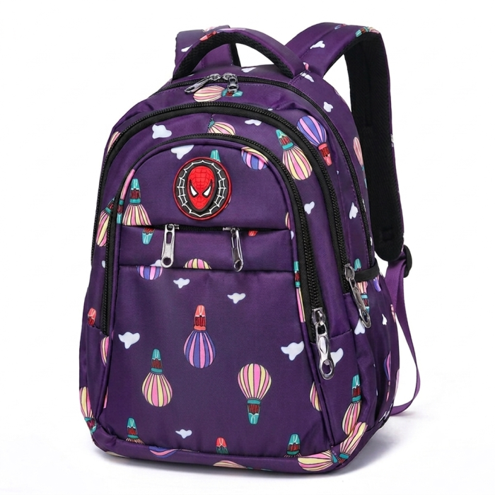 Balloon Adventure Kids Backpack (Purple