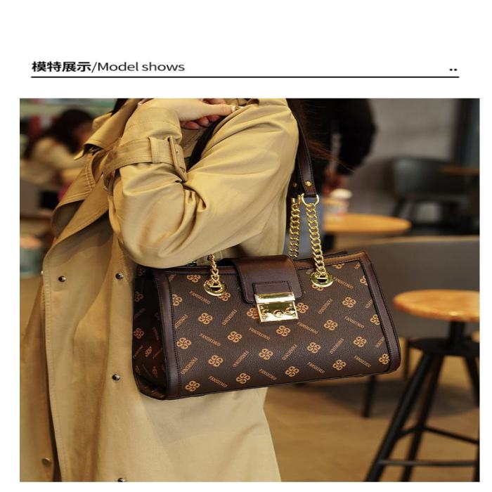 Royal Heritage Chain Tote Bag for Women